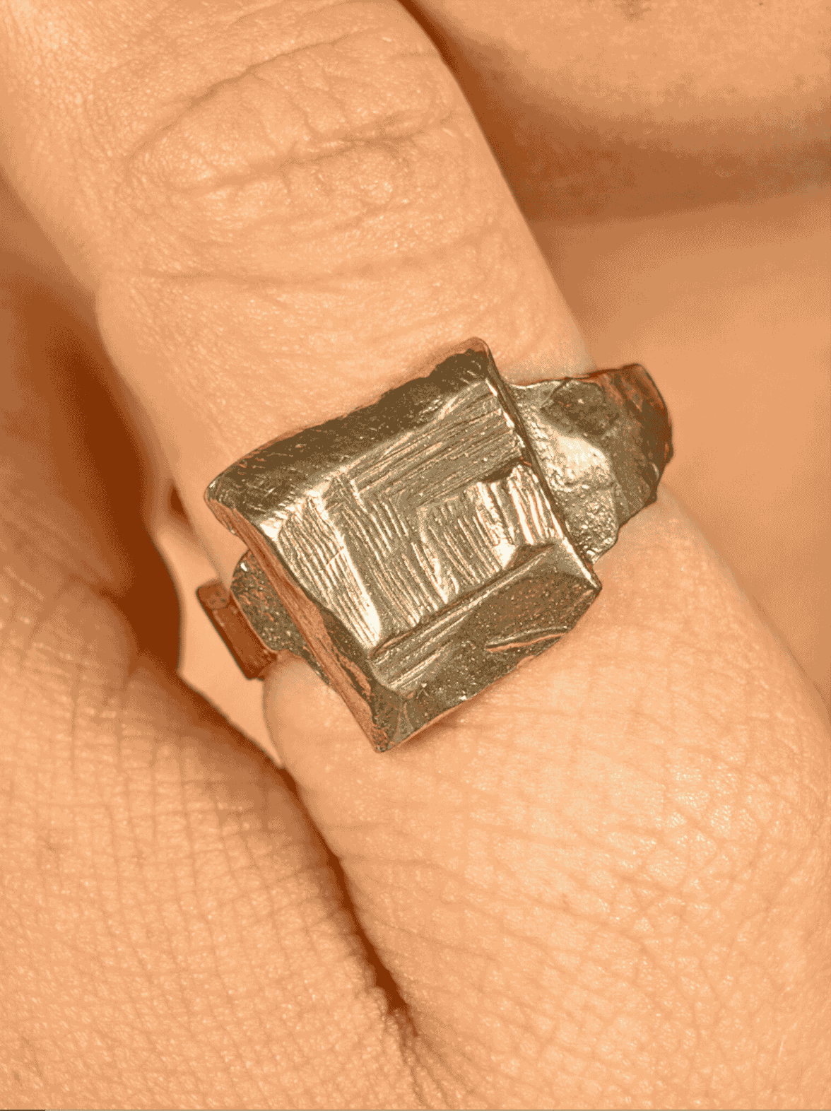 Carre Ring Gold