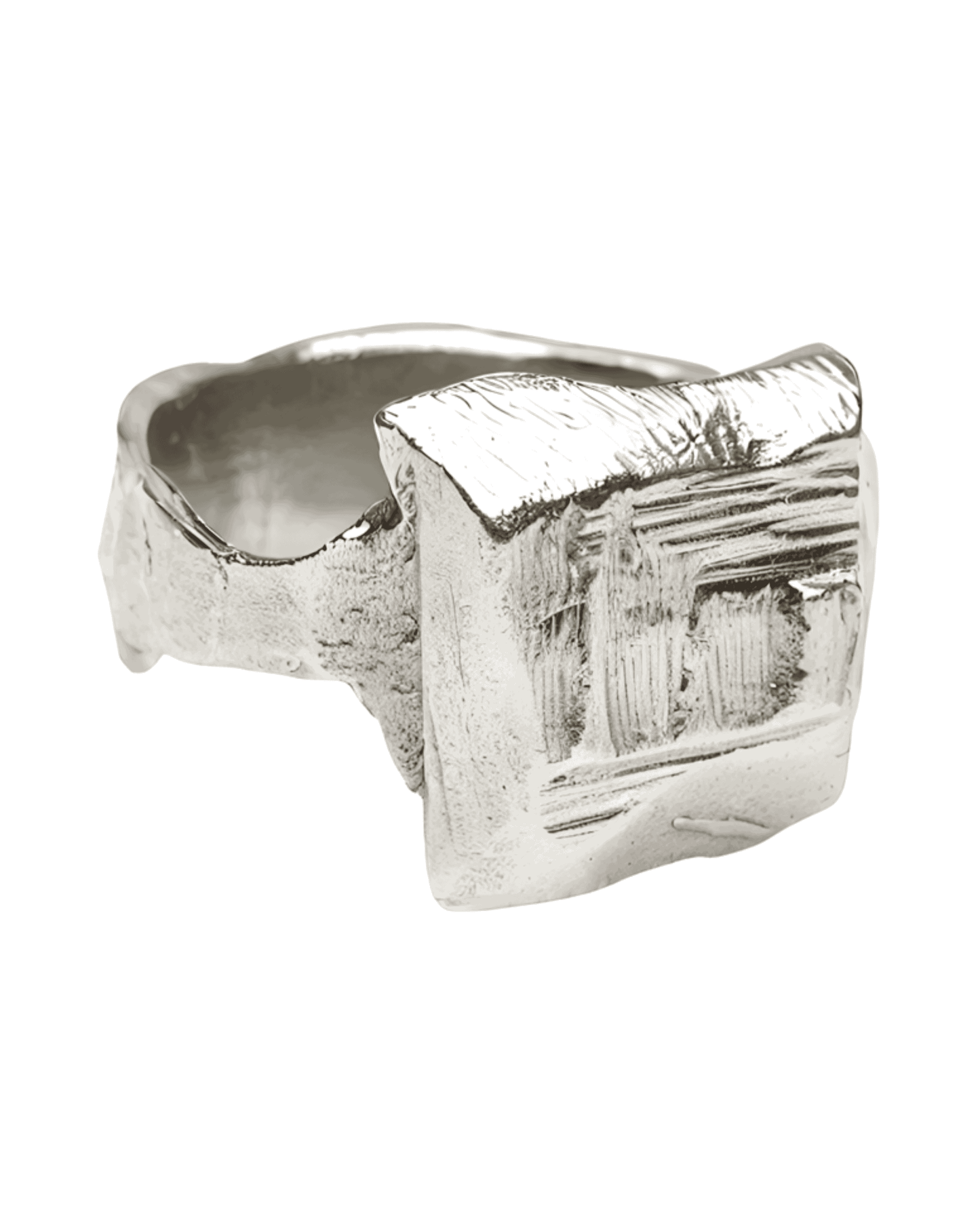Carre Ring Silver