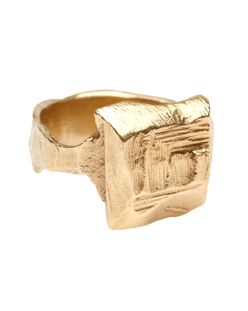 Carre Ring Gold