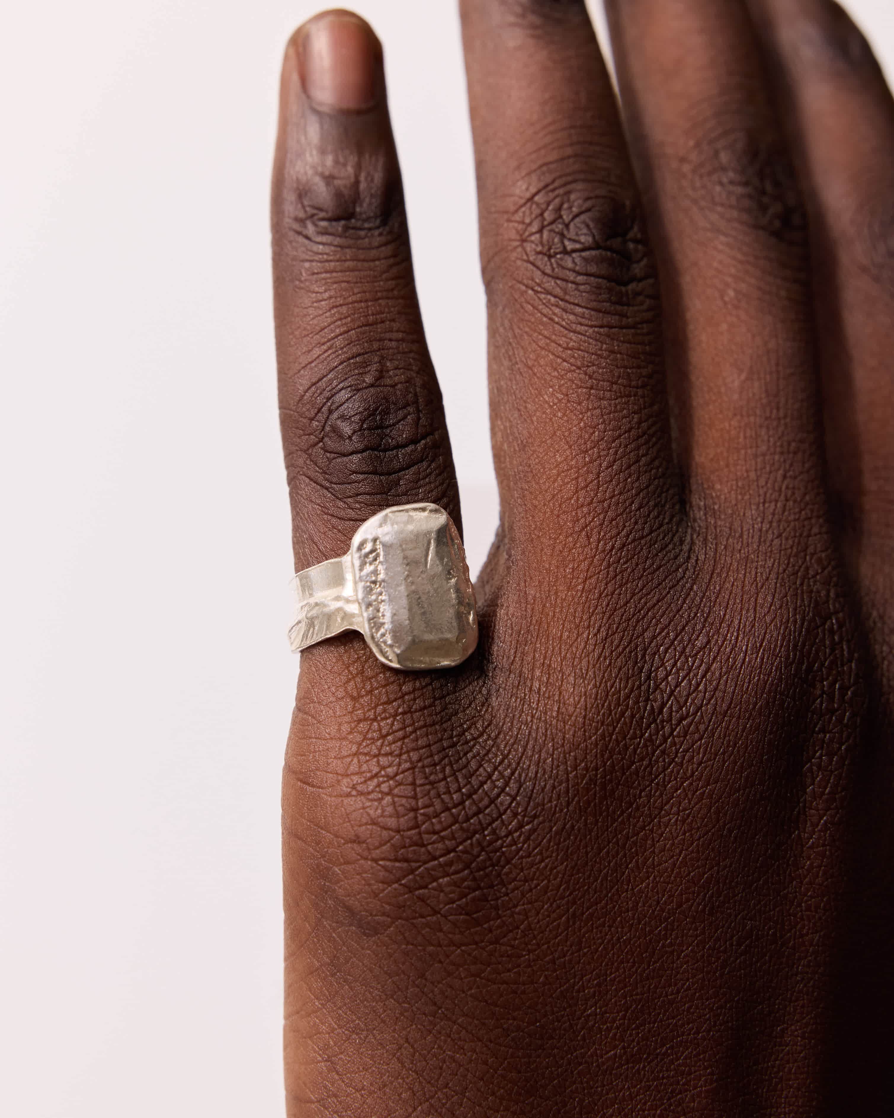 Podio Ring Silver