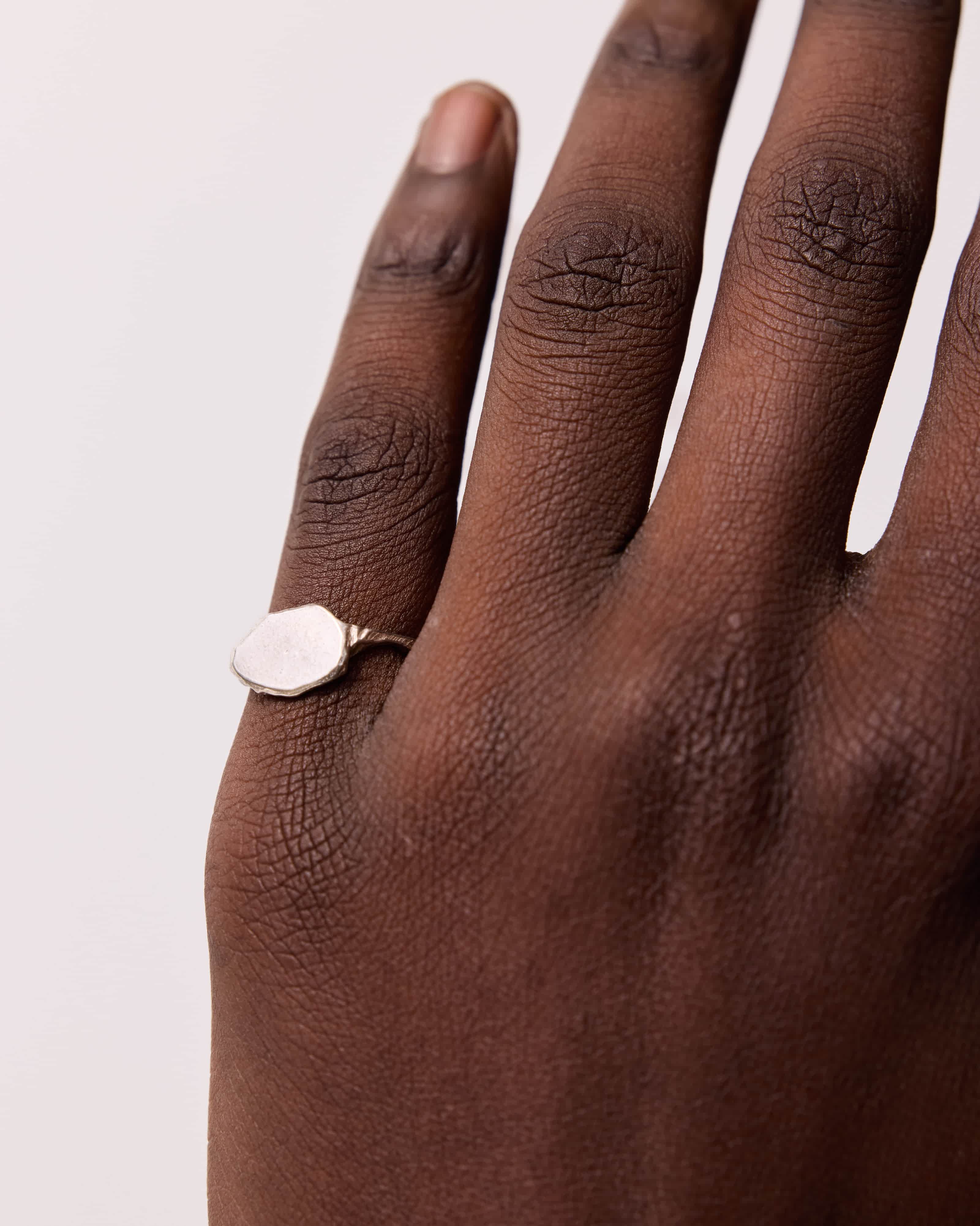 Petite Signet Silver