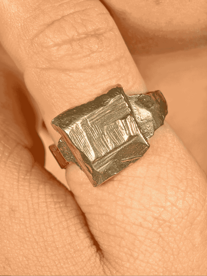 Carre Ring Gold