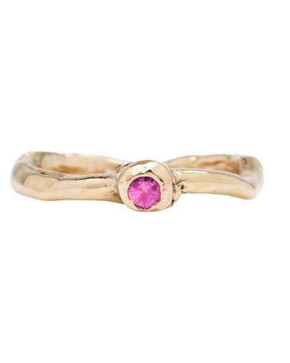 Vaha Ring With Sapphire